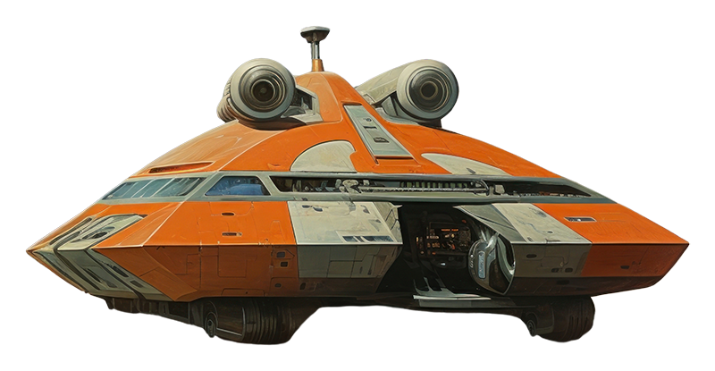 vintage spaceship